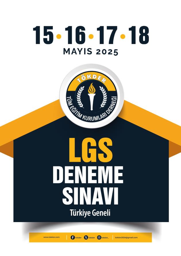 TÜRKİYE GENELİ TÖKDER LGS DENEMESİ